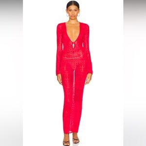 Estrel Maxi Dress in Red
LOBA